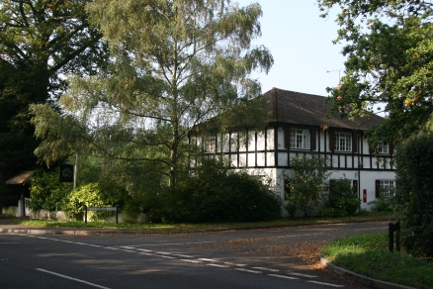 approaching The Post House from the right